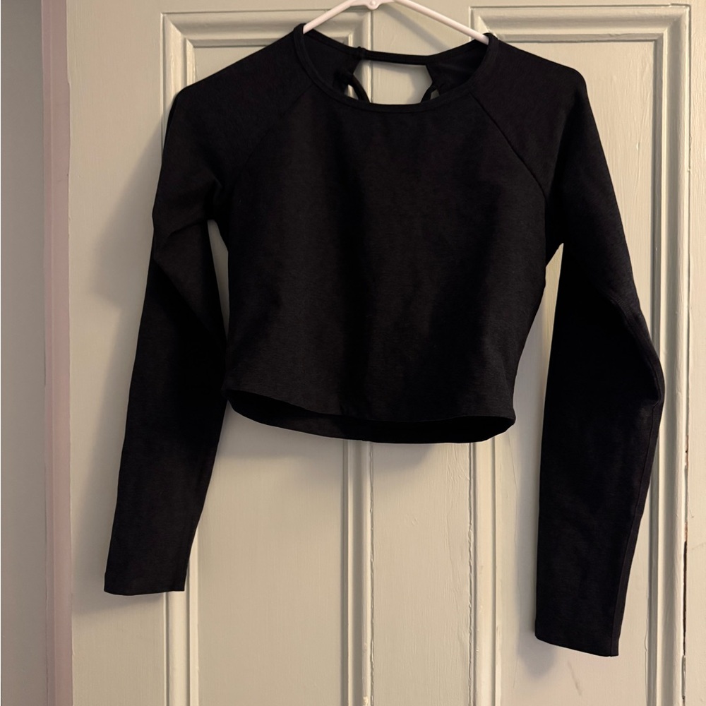 Beyond Yoga Black Crop Top